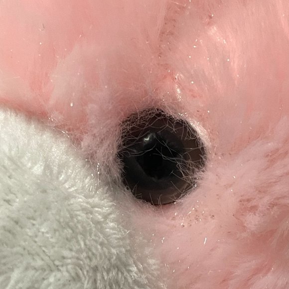 Kellytoy Plush Birthday Teddy Bear Soft Pink Fur Cupcake Stuffed Animal 10" - Picture 8 of 14